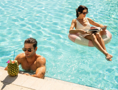 Poolside Relaxing